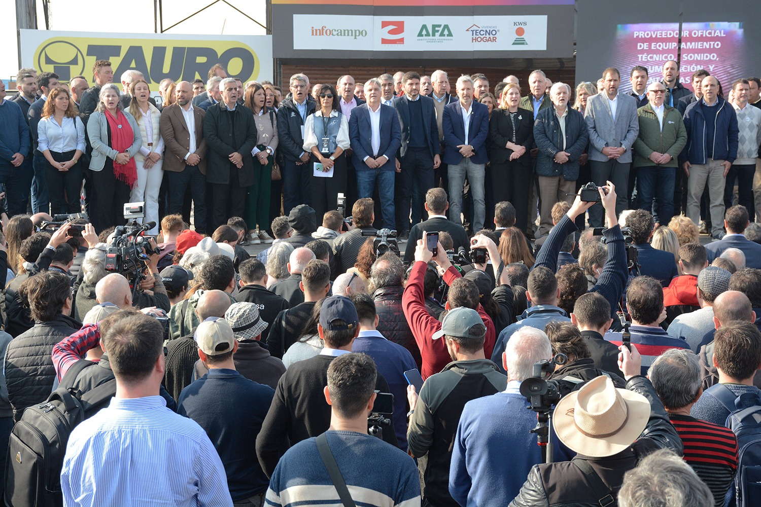 Rosy Nardi en la inauguraciÃ³n de AgroActiva: 
